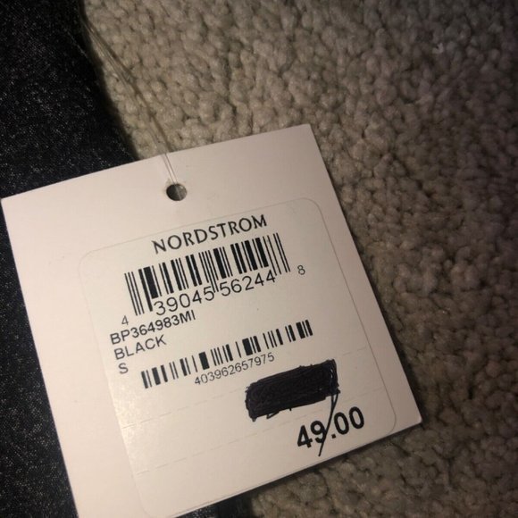 BP Nordstorm Sundress Slip Dress Small Black‎ NWT - Picture 2 of 15